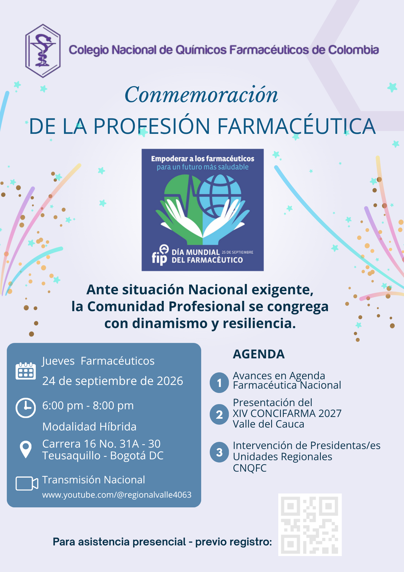 Imagen de COLEGIO DE QUIMICOS FARMACEUTICOS DE COLOMBIA - CNQFC
